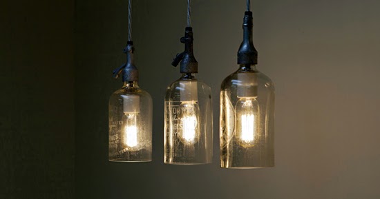 Kreasi lampu hias unik dari barang bekas ~ 1000+ Inspirasi 