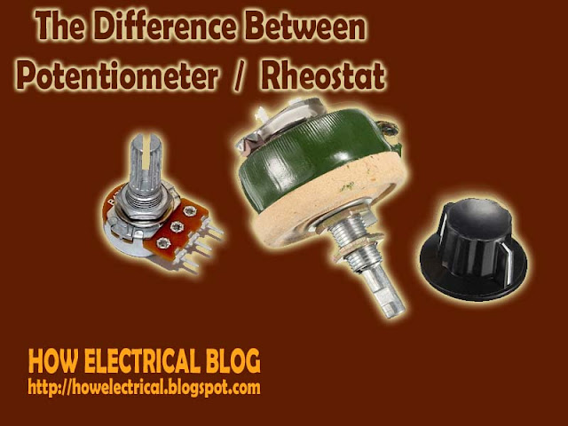 potentiometer and rheostat