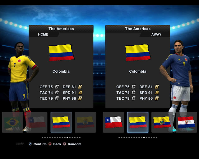 Colômbia 2012/13 Kitset - PES 2013