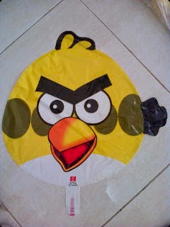 Foil Character Angry Bird Kuning