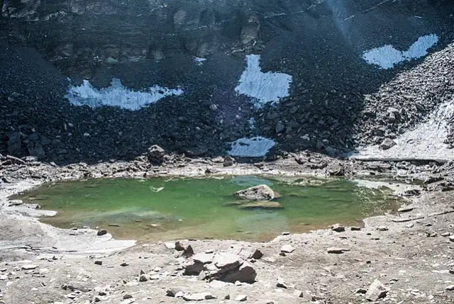 Roopkund lake in 2014