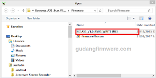 Cara Flash Firmware Evercoss A53* ( Bintang )