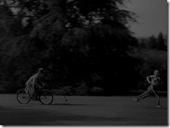 Monkey Business Harpo Chases on Bicycle