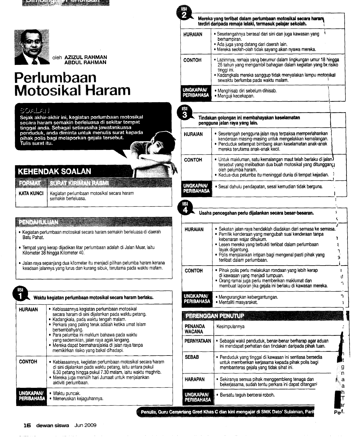 Contoh Surat Kiriman Rasmi Format Pmr - Contoh 36