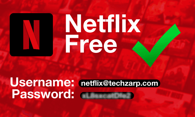 Free Netflix Accounts Emails & Password [Today’s Working Accounts]