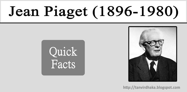 Jean Piaget Quick Facts