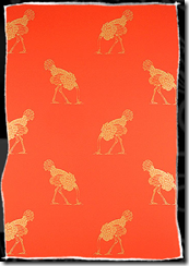 ostrich orange