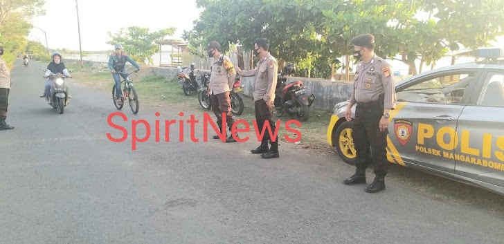 Tindak Lanjut Perbup, Personil Polsek Marbo Gencar Melakukan Operasi Yustisi