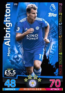 Match Attax 2018 2019 Leicester City Premier League Set