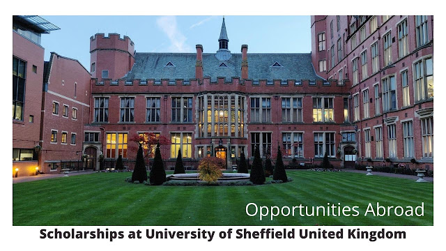 Scholarships at university of Sheffield UK