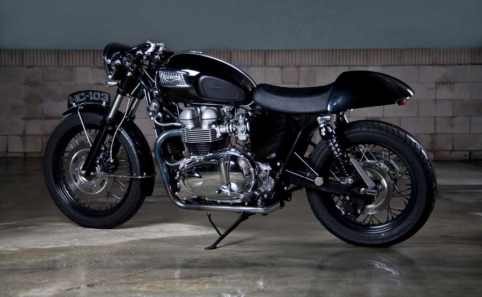 Takeyoshi images Triumph Thruxton Custom