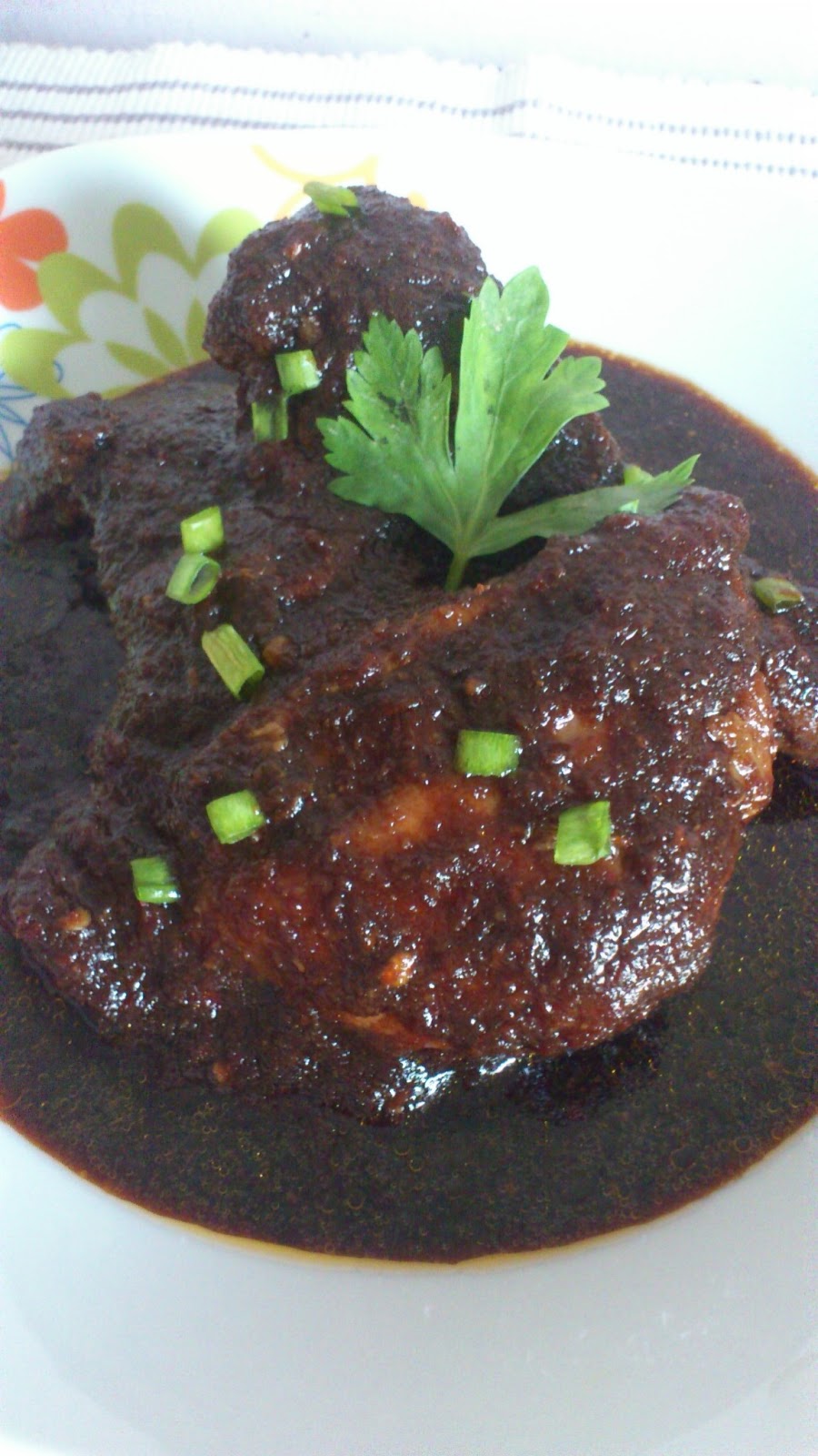 Resepi Ayam Kicap Rempah - Soalan Mudah w