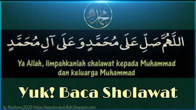 keutamaan sholawat