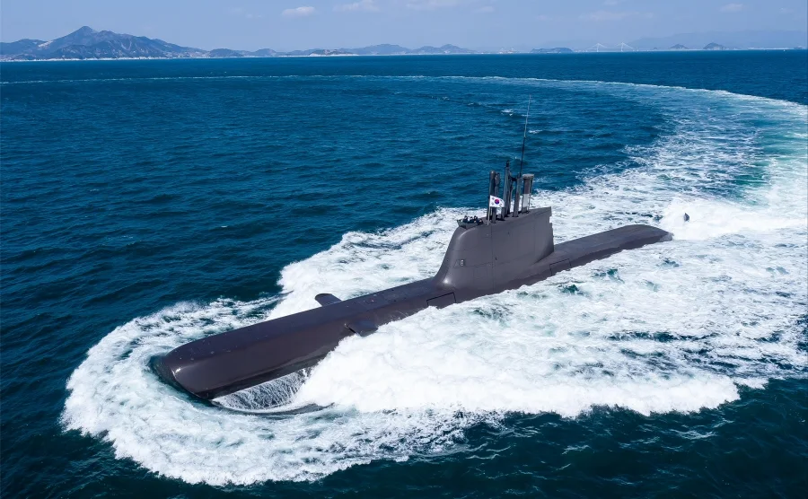 장보고-Ⅱ급 잠수함 홍범도함 해군 인도