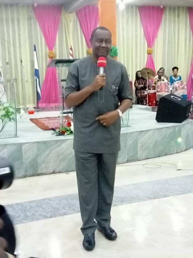 Magnus Abe's speech in City of David International Church in Elelenwo, Port Harcourt