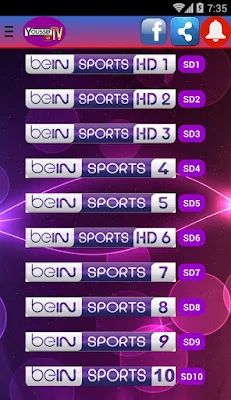 Youssef Live TV, تطبيق يوسف لايف, تطبيق Youssef Live TV, تشغيل و مشاهدة قنوات beIN Sports