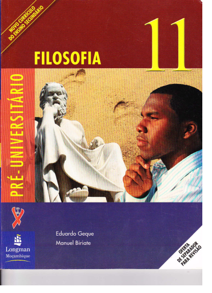 Livro Pré-Universitário Filosofia 11. Logman Moçambique (2010)