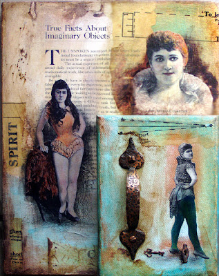 assemblage, tutorial, how-to paint