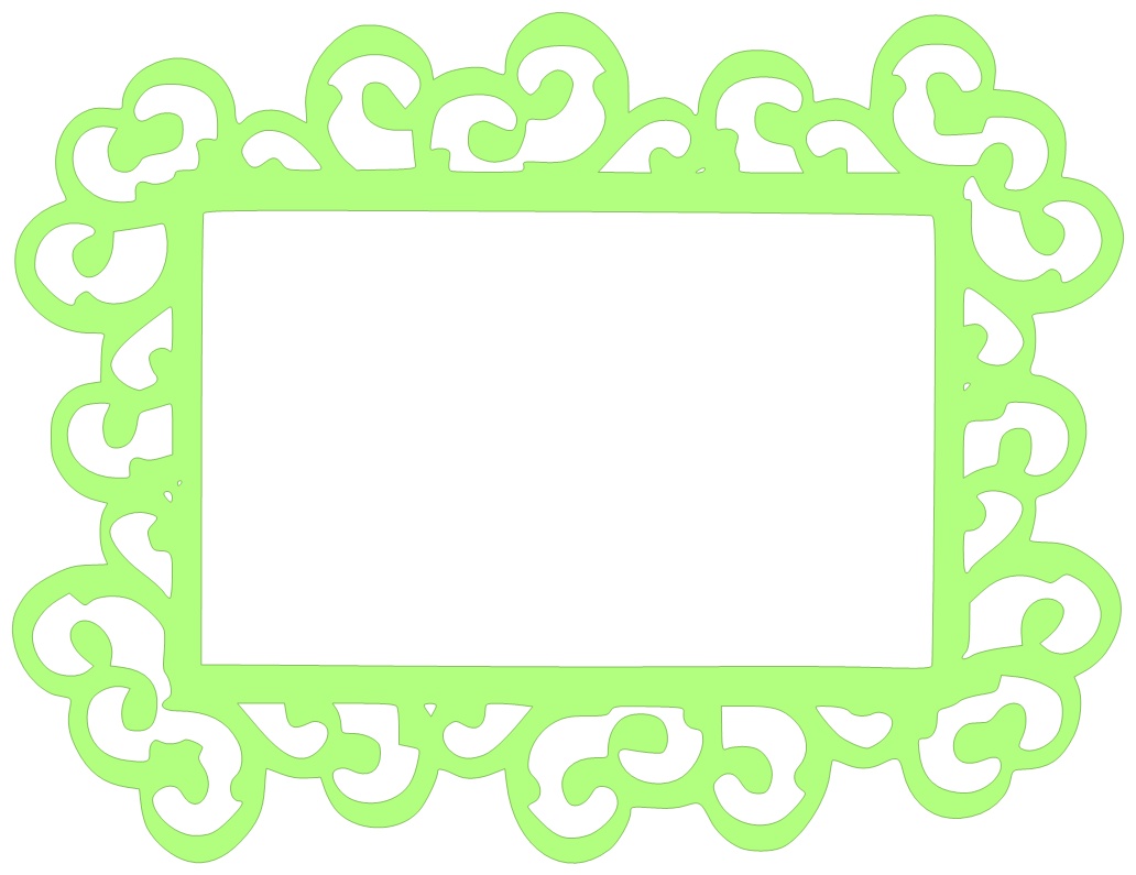 Download Paper This And That: Swirly Frame SVG Files