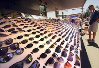 Sunglasses on Flea Market