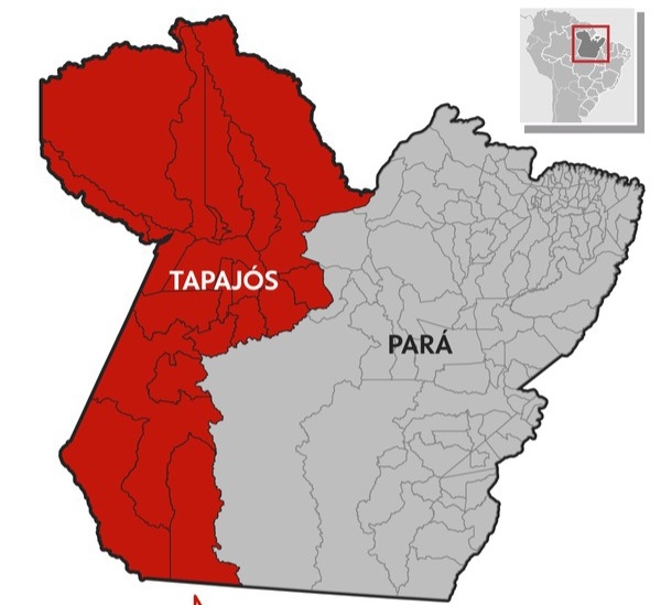 Projeto que visa a criação do Estado do Tapajós perde força no Congresso e fica travado no CCJ. CONFIRA!