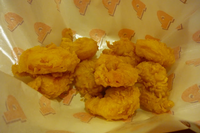 Popeyes Chicken and Biscuits, Popcorn Shrimp