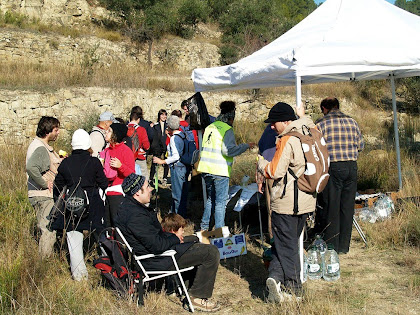 El tercer control en el Serrat del Maneló