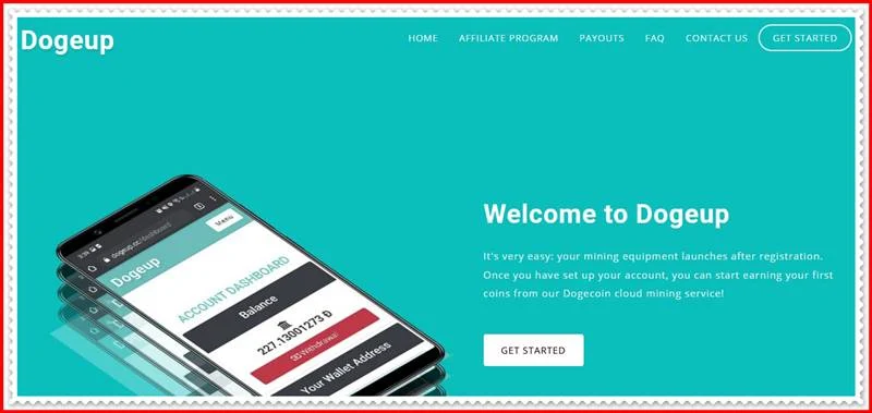 Мошеннический сайт dogeup.cc – Отзывы, развод, платит или лохотрон? Мошенники