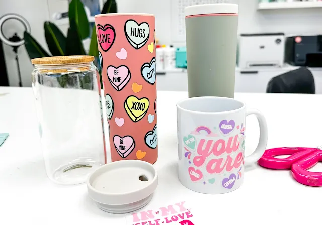 UV DTF mug, UV DTF tumbler, UV DTF sticker