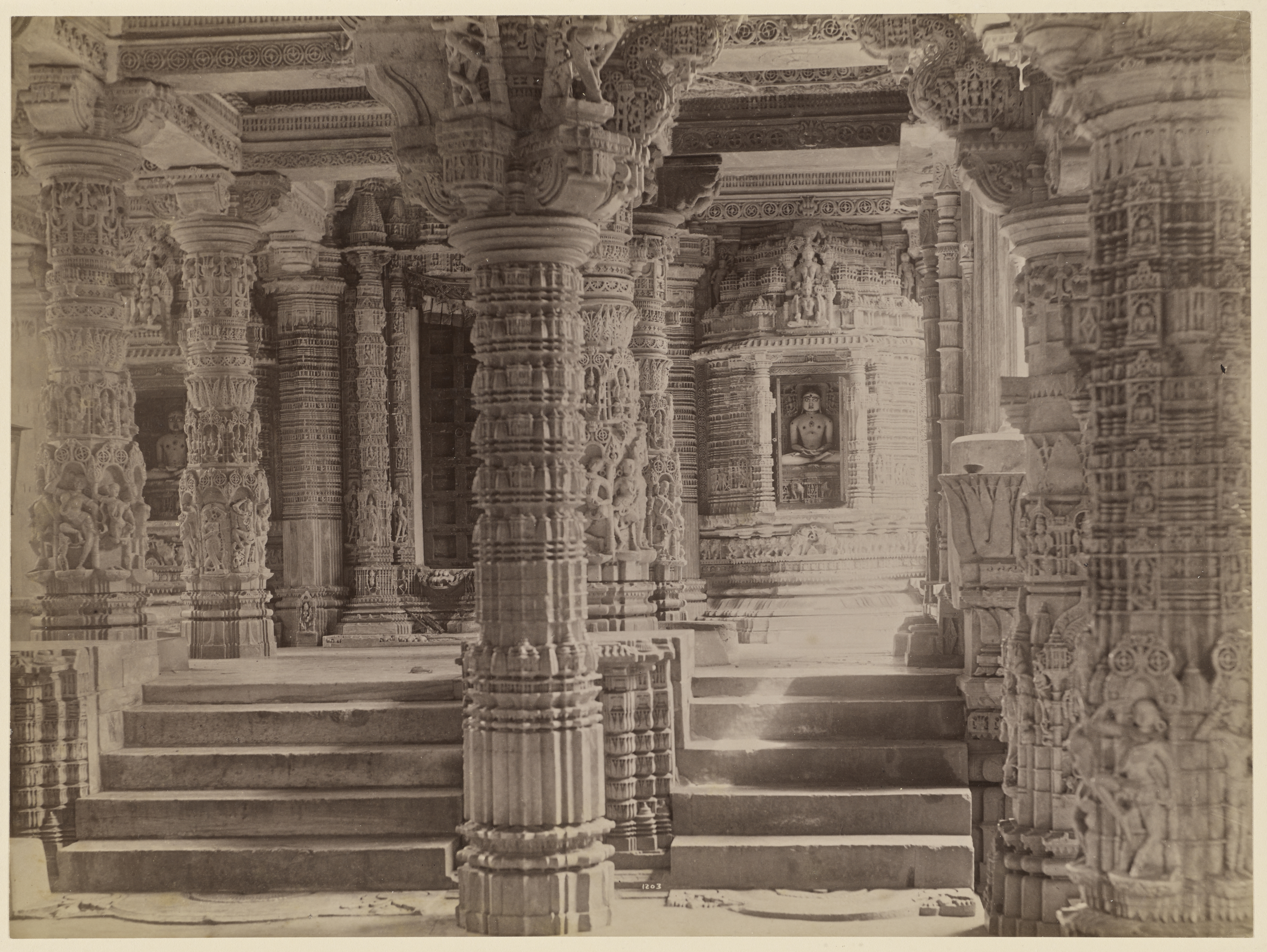 Dilwara Jain Temples, Mount Abu, Rajasthan, India | Rare & Old Vintage Photos (1882)