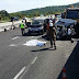 [6 Gambar] Dua Beranak Maut Dalam Kemalangan 16 Kenderaan Di Kilometer 405.8
