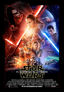 Cartel de "Star Wars: el despertar de la fuerza"