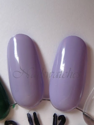 Essie lilacism illamasqua wink lilac creme comparison nail polish