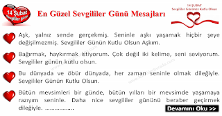 En Güzel Sevgililer Günü Mesajları - Hazır Mesajlar - Komikler Burada