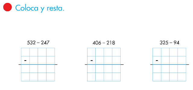 Resultado de imagen de RESTA NUMEROS DE DOS CIFRAS SEGUNDODECARLOS