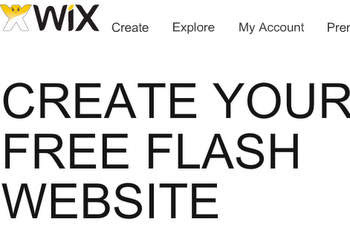 Free flash website builder at wix.com