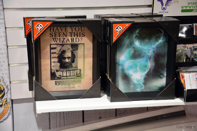 cool 3d photos at the Harry Potter store
