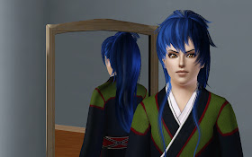 NG Sims 3: Anime Male Hair