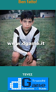 Soluzioni Guess the child footballer livello 20