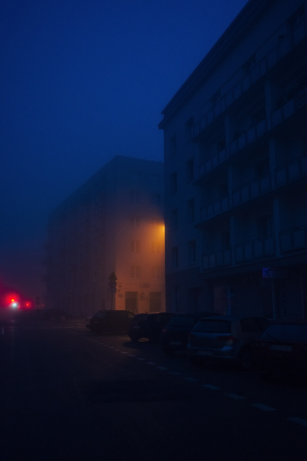Gdynia, miejska mgła 19.05.2019.