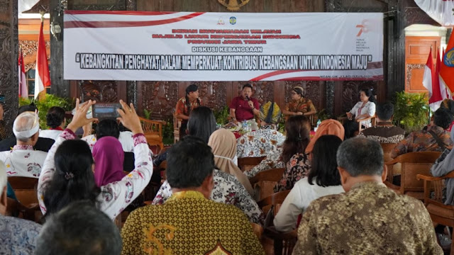 Diskusi kebangsaan MLKI Provinsi Jawa Timur di Pendopo KRT Sosrokoesoemo Nganjuk, Minggu 13 Juli 2023