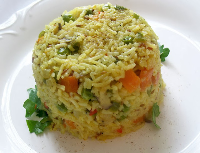 Mixed Vegetable Rice