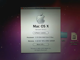 MacBook Pro A1211 15-inch Core 2 Duo 2.33GHz RAM 4GB HDD 160GB Seken Mulus