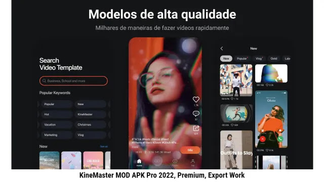 KineMaster MOD APK Pro 2022, Premium, Export Work