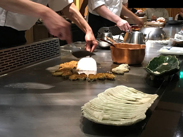 初魚料亭鐵板燒｜無菜單料理｜高檔食材CP值高，味、視覺饗宴大滿足