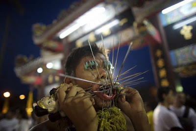 Piercing Festival In Thailand 