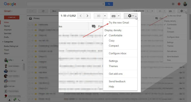 Gmail merupakan penyedia layanan surat elektronik milik Google Cara mengaktifkan update dari Gmail
