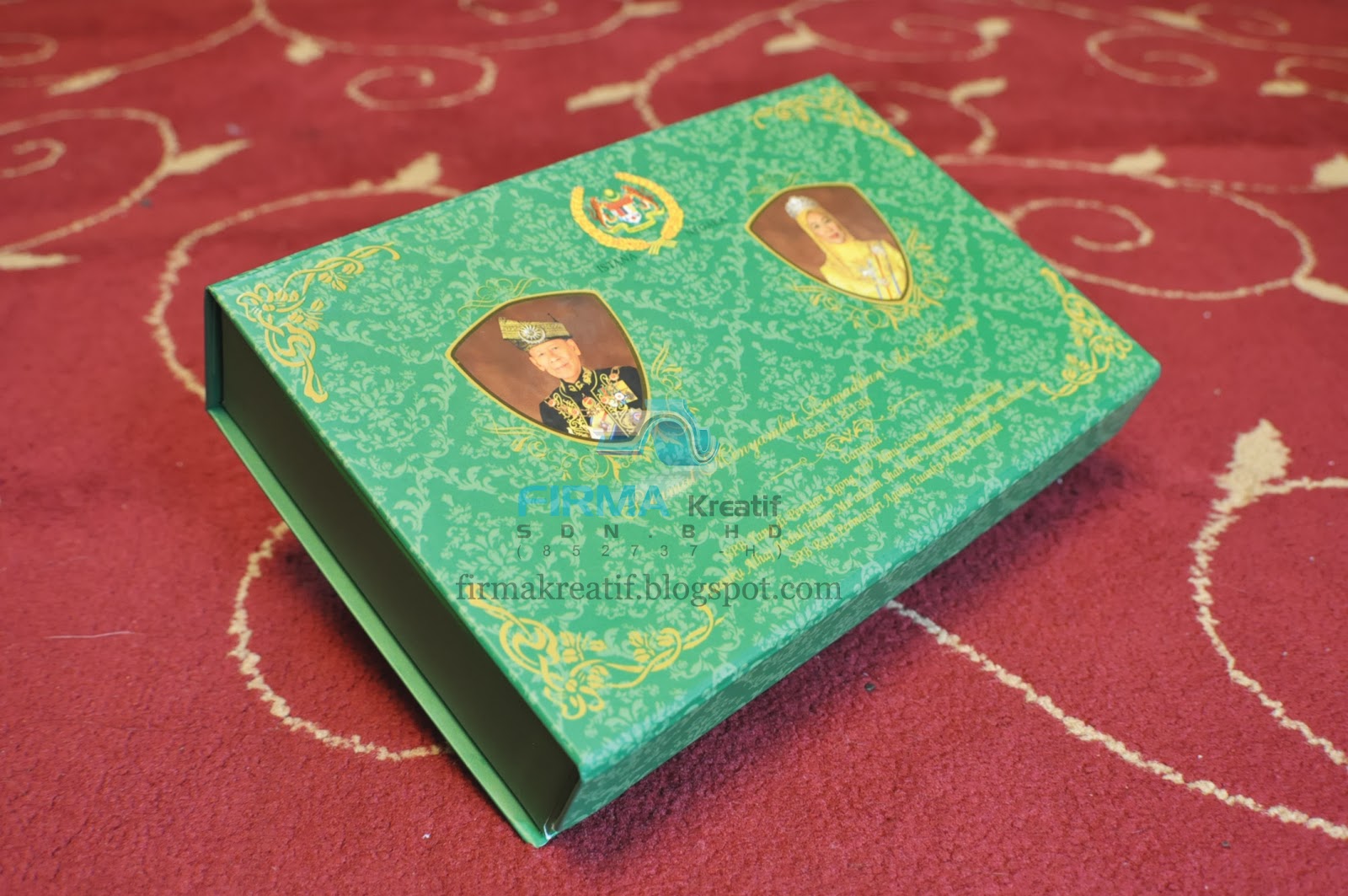 Magnet Kurma kurma packaging Negara  Flip  Kotak Hardcover Istana