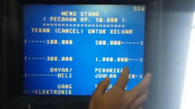 Cara Ambil Uang Di ATM BCA