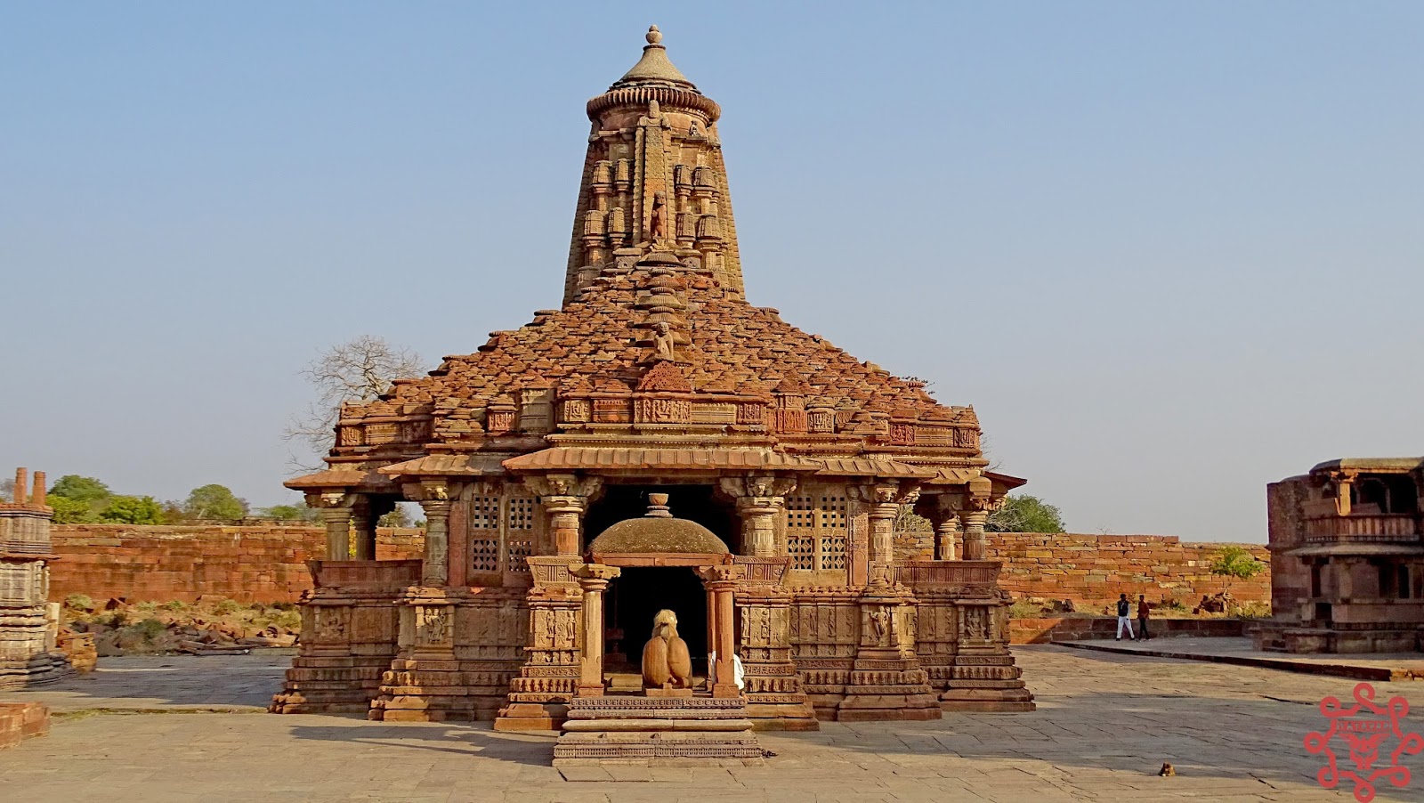 Full view of Menal temple